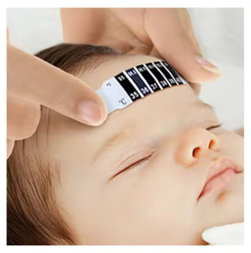 Forehead thermometer strip - forehead, |