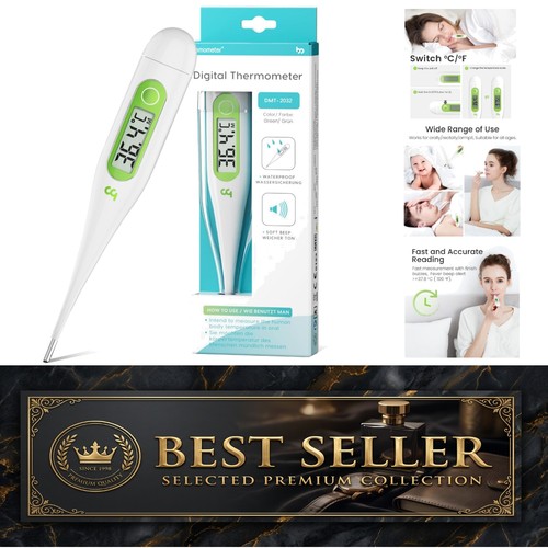 Digital thermometer results - thermometer,,