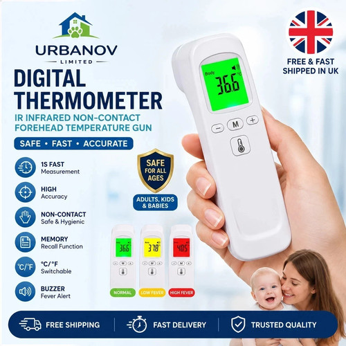 Digital thermometer - digital, ir