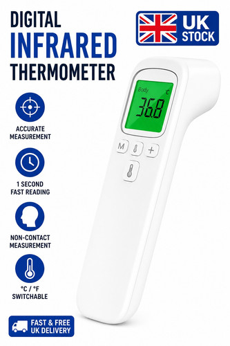 Digital infrared thermometer - infrared,