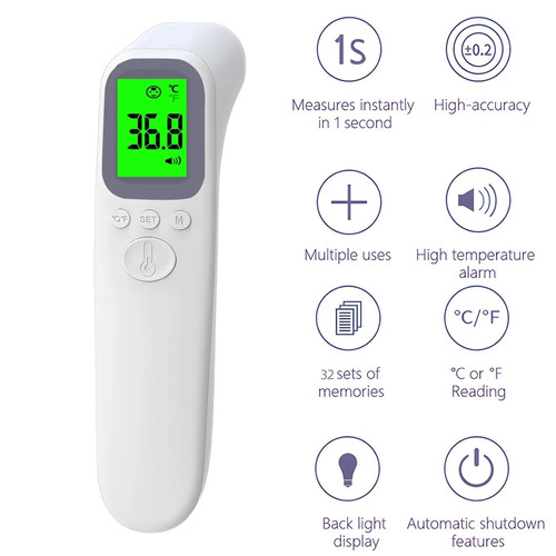 Thermometer ear forehead - in-ear,,